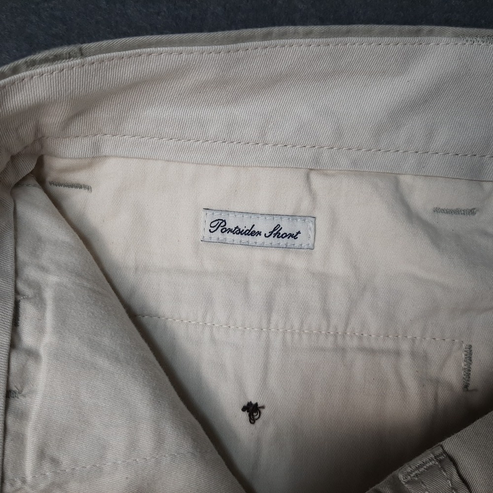 NEW J Crew Shorts Men 28 x 7 Brown Khaki Chino Portsider Short Casual CH148 - Picture 6 of 10